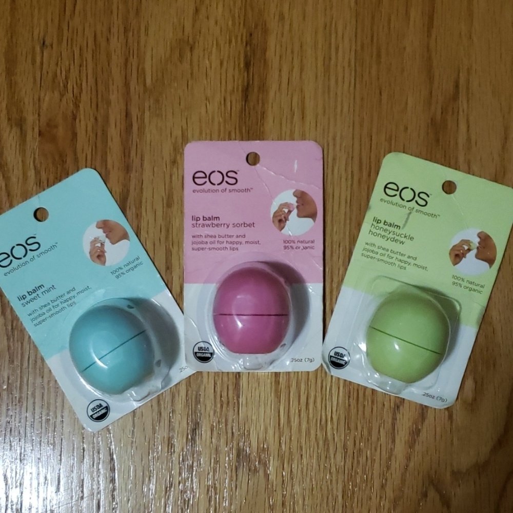 EOS Lip Balm Set of 3